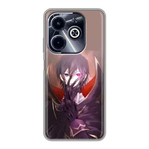 Чехлы Персонажи Аниме Наруто для Infinix Hot 40i (AlphaPrint) (Ламперуж)