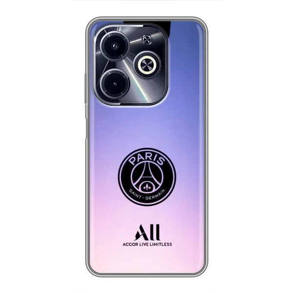 Чехол с принтом «лого PSG» для Infinix Hot 40i