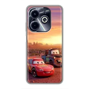Силиконовый чехол Маквин для Infinix Hot 40i (Маквин и Метр)