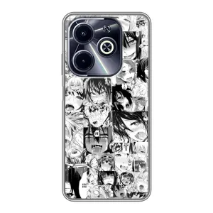 Анімешний чохол для Infinix Hot 40i (Ahegao manga)