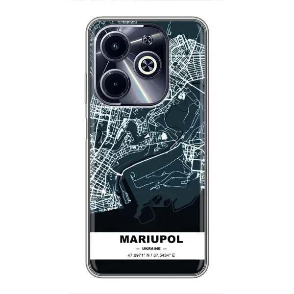 Чехол с принтом «Мариуполь» для Infinix Hot 40i