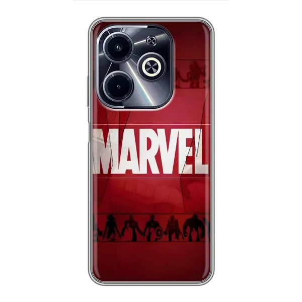 Чехол с принтом «MARVEL» для Infinix Hot 40i