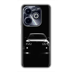 Чехол для Инфиникс ХОТ40 ай - с принтом БМВ (AlphaPrint) (Машина BMW)
