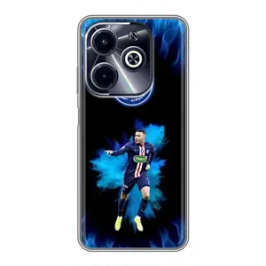 Чохли Кіліан Мбаппе для Infinix Hot 40i (Мбаппе у вогні)