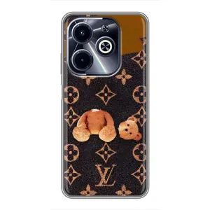 Бренднові Чохли для Infinix Hot 40i - (PREMIUMPrint) (Ведмедик без голови)
