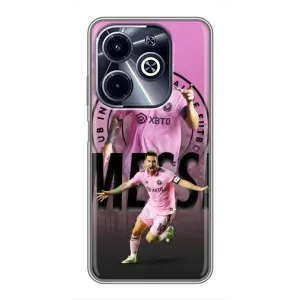 Чохли для  Інфінікс Гот 40і - Лео Мессі Маямі (Messi Miami)