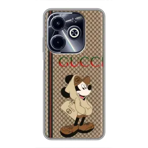 Чехлы ГУЧЧИ для Инфиникс ХОТ40 ай (AlphaPrint) (Mickey GUCCI)