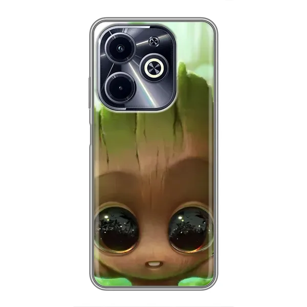 Чехол с принтом «Милый Грут» для Infinix Hot 40i