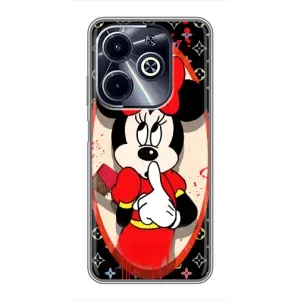 Чохол Disney Mouse Infinix Hot 40i (PREMIUMPrint) (Мінні Маус ЛВ)