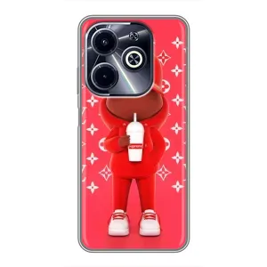 Крутые Чехлы Луи Виттон для Infinix Hot 40i (AlphaPrint) (Модный стиль)