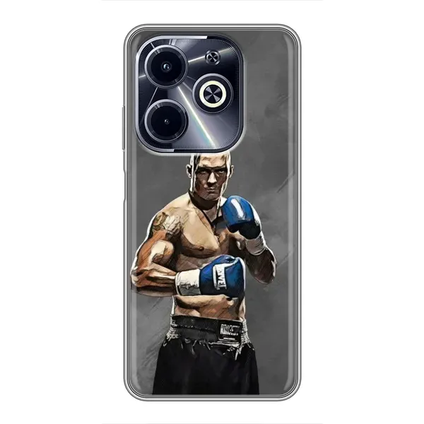 Чехол с принтом «Александр Усик» для Infinix Hot 40i Чехол с принтом «Александр Усик» для Infinix Hot 40i