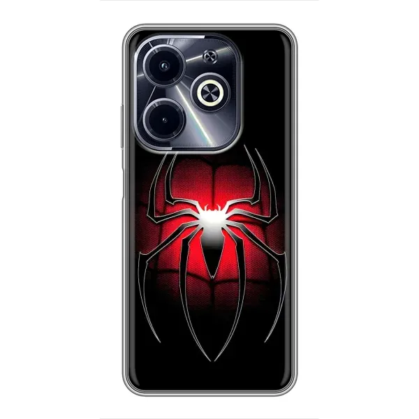 Чехол с принтом «Паук марвел» для Infinix Hot 40i Чехол с принтом «Паук марвел» для Infinix Hot 40i