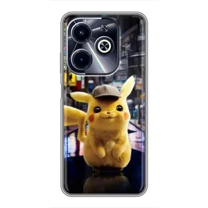 Чохли з крутими принтами для Infinix Hot 40i - (PREMIUMPrint) (Пикачу)