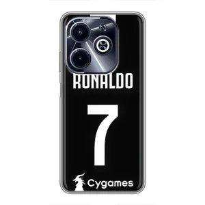 Чехол Криштиану Роналду для Infinix Hot 40i (AlphaPrint) (RONALDO 7)