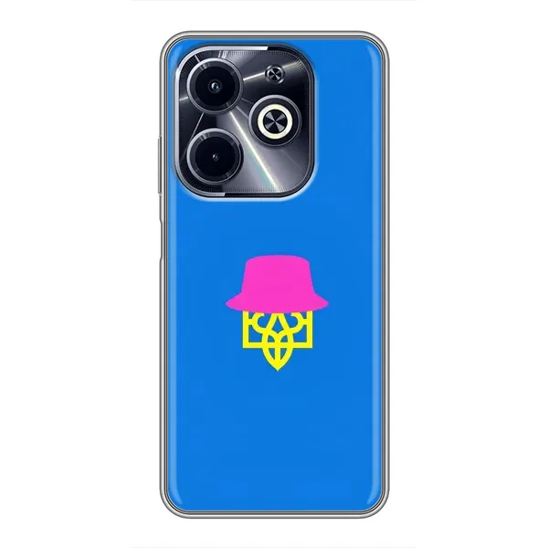 Чохол з принтом «Шапка на гербу» для Infinix Hot 40i