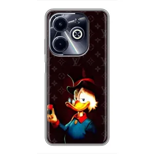 Чехли для Infinix Hot 40i - Скрудж МакДак Louis Vuitton (PREMIUMPrint) (Скрудж з ботліантом)