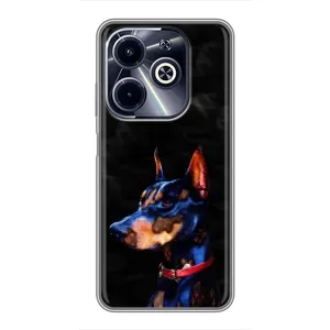 Чохли з картинкою животних Infinix Hot 40i (Собака)
