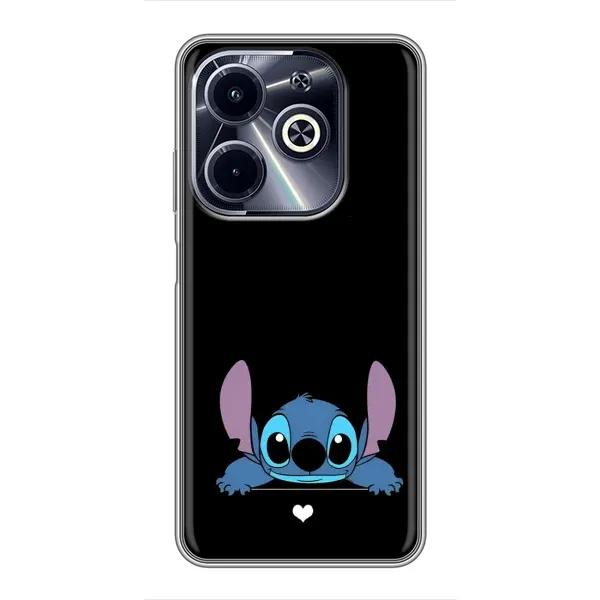Чохол з принтом «Стіч на чорному» для Infinix Hot 40i Чохол з принтом «Стіч на чорному» для Infinix Hot 40i
