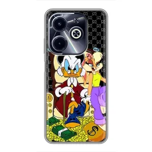 Чехли для Infinix Hot 40i - Скрудж МакДак Louis Vuitton (PREMIUMPrint) (Стильна Утка)