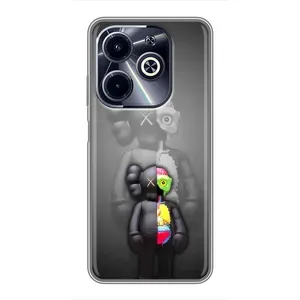 Чохли для Infinix Hot 40i - Bearbrick Louis Vuitton (PREMIUMPrint) (Тіло Bearbrick)