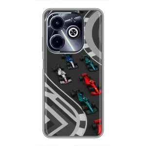 Чехол Формула1 на Infinix Hot 40i (Трасса Ф1)