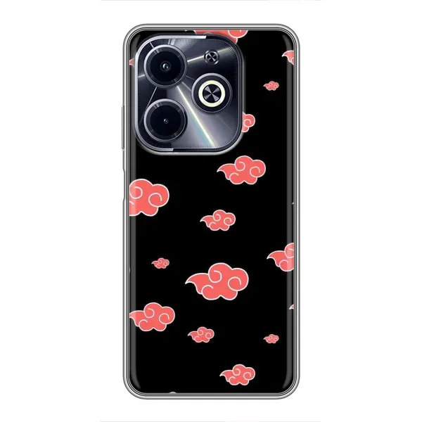 Чехол с принтом «Тучки Аниме» для Infinix Hot 40i