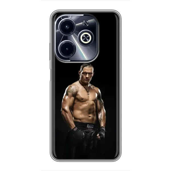 Чехол с принтом «Чемпион Александр Усик» для Infinix Hot 40i Чехол с принтом «Чемпион Александр Усик» для Infinix Hot 40i