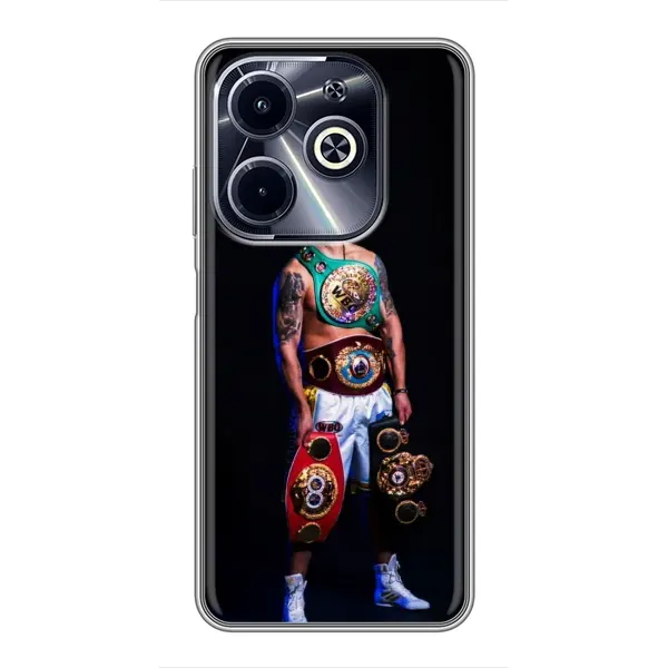 Чехол с принтом «Усик с поясами» для Infinix Hot 40i Чехол с принтом «Усик с поясами» для Infinix Hot 40i