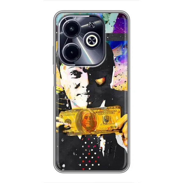 Чехол с принтом «Волк с Уолл-стрит» для Infinix Hot 40i