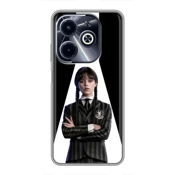 Чехол с принтом «W-Wednesday» для Infinix Hot 40i Чехол с принтом «W-Wednesday» для Infinix Hot 40i