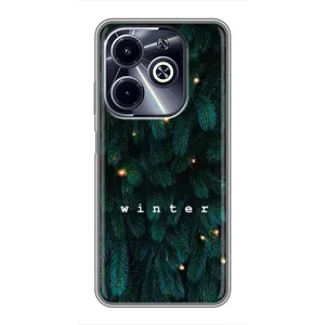 Новорічні, Святкові Чохли для Infinix Hot 40i - 2024 год (Winter)