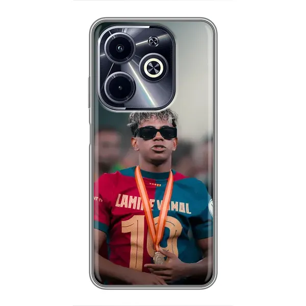 Чохол з принтом «Ямаль Барса» для Infinix Hot 40i