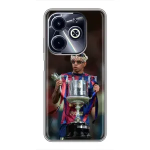 Чохол з принтом «Ямаль з кубком» для Infinix Hot 40i