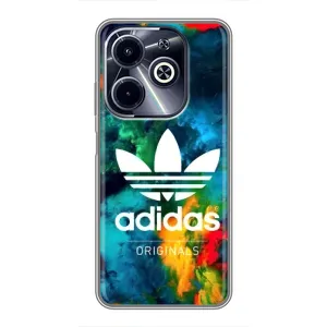 Чехлы Адидас для Infinix Hot 40i (AlphaPrint)
