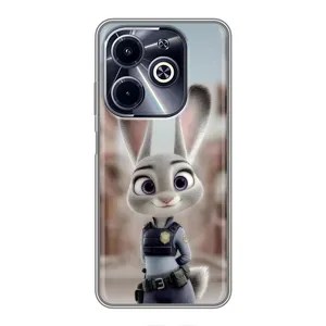Чехол Зоотрополіс на Infinix Hot 40i (Офицер Джуди Хоппс)
