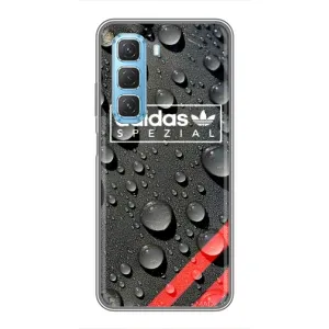 Чохли Адидас для Infinix Hot 50 5G (AlphaPrint) (Адидас прінт)