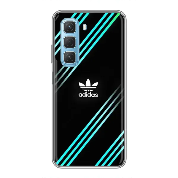 Чохол з принтом «Адідас з полосами» для Infinix Hot 50 5G Чохол з принтом «Адідас з полосами» для Infinix Hot 50 5G