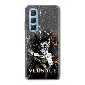 Чохли VERSACE для Інфінікс Хот 50 5Джі (PREMIUMPrint) (AlphaPrint-ген.)