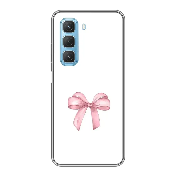 Чехол с принтом «Бант дизайн» для Infinix Hot 50 5G Чехол с принтом «Бант дизайн» для Infinix Hot 50 5G