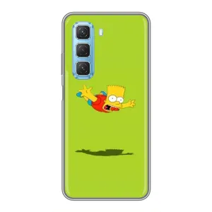 Чjхол з Сімпсонами для Infinix Hot 50 5G (VPrint) (Барт Сімпсон)
