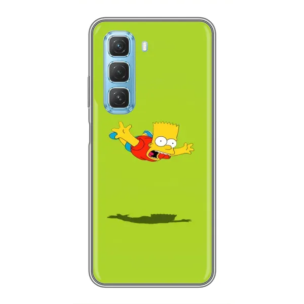 Чохол з принтом «Барт Сімпсон» для Infinix Hot 50 5G Чохол з принтом «Барт Сімпсон» для Infinix Hot 50 5G
