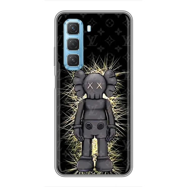 Чохол з принтом «Bearbrick LV» для Infinix Hot 50 5G