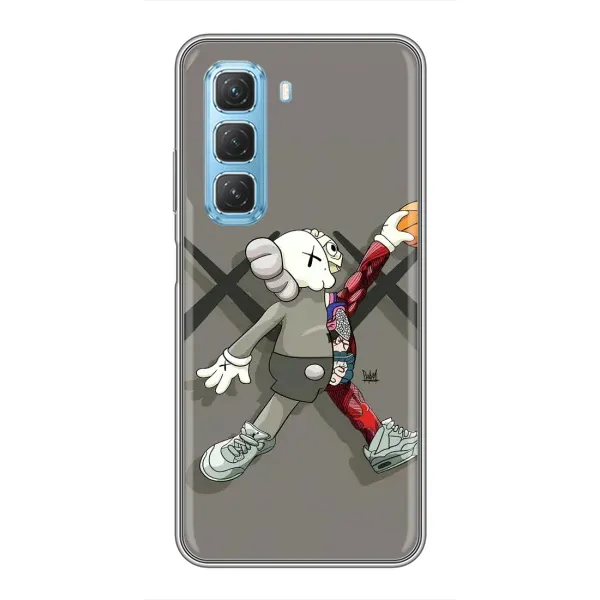 Чохол з принтом «Беарбрік Джордан» для Infinix Hot 50 5G