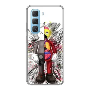 Чохли для Infinix Hot 50 5G - Bearbrick Louis Vuitton (PREMIUMPrint) (Беарбрік)
