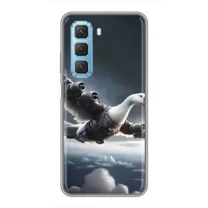 Чохол з мемом Тралалело тралала на Infinix Hot 50 5G (Бомбардіні гусіні)