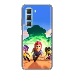 Чехол для Infinix Hot 50 5G Бравл Старс (VPrint) (Бравел Старс)