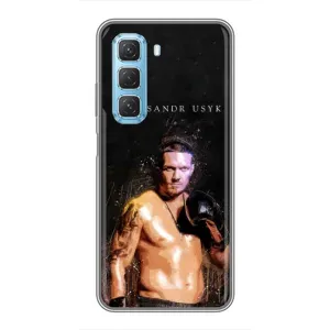 Чохол з принтом «Боксер Олександр Усик» для Infinix Hot 50 5G