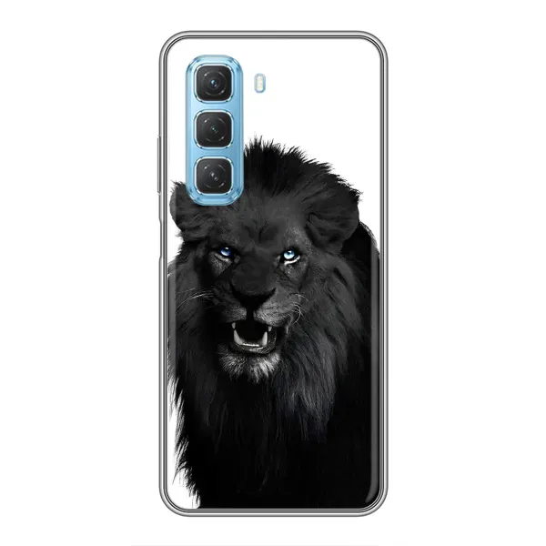 Чохол з принтом «Чорний ЛЕВ» для Infinix Hot 50 5G