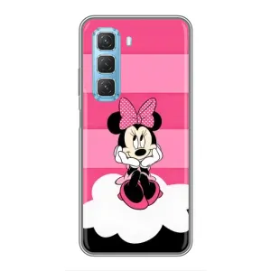 Міккі Маус чохол для Infinix Hot 50 5G (AlphaPrint - Мультяшні) (Дівчинка Maus)