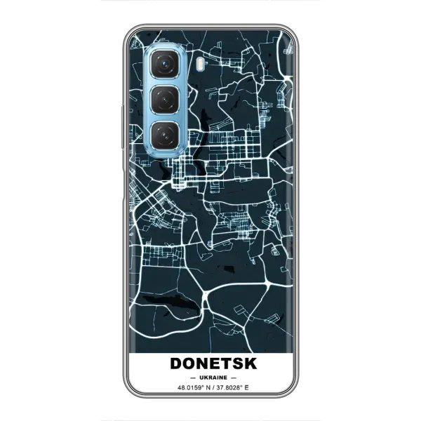 Чохол з принтом «Донецьк» для Infinix Hot 50 5G